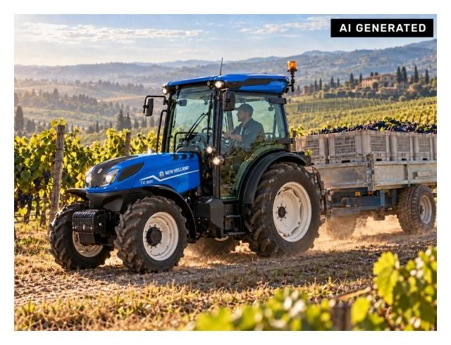AI GENERATED New Holland T4 90N