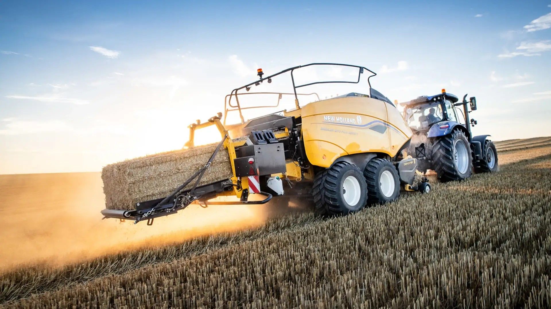 New Holland BigBaler 870 Plus Packer-Cutter