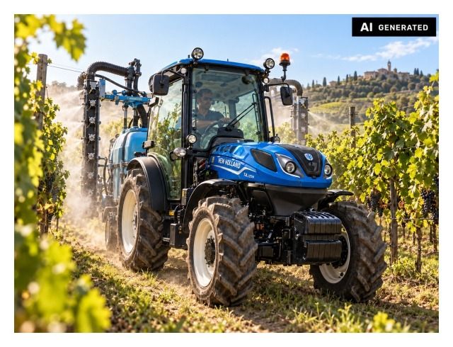 AI GENERATED New Holland T4 120N