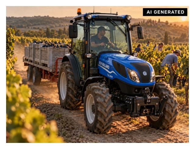 AI GENERATED New Holland T4 90N