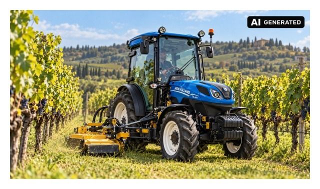 AI GENERATED New Holland T4 80V