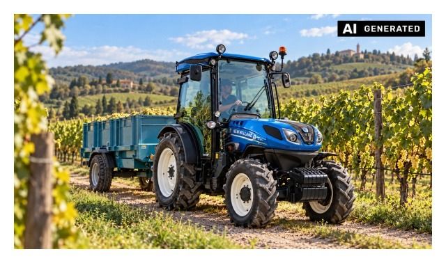 AI GENERATED New Holland T4 80V