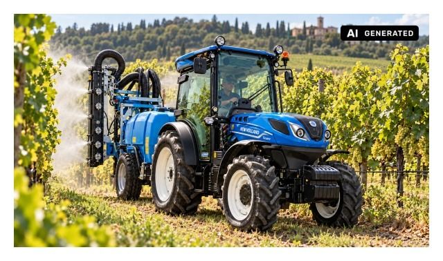 AI GENERATED New Holland T4 80V