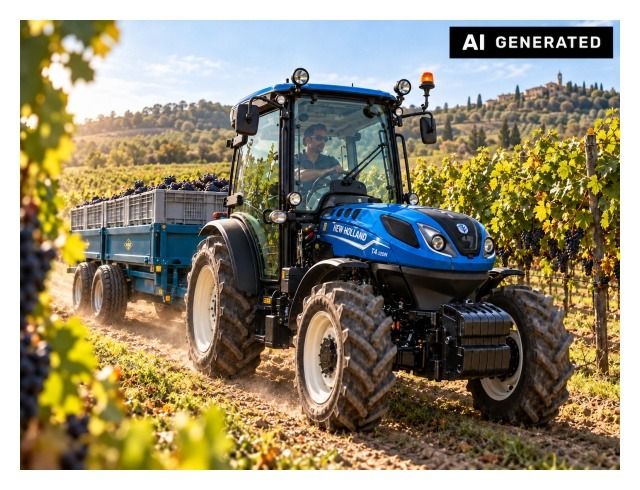 AI GENERATED New Holland T4 120N