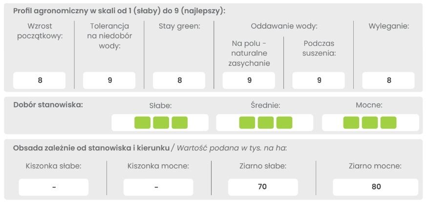 Profil odmiany kukurydzy ES Katmandu