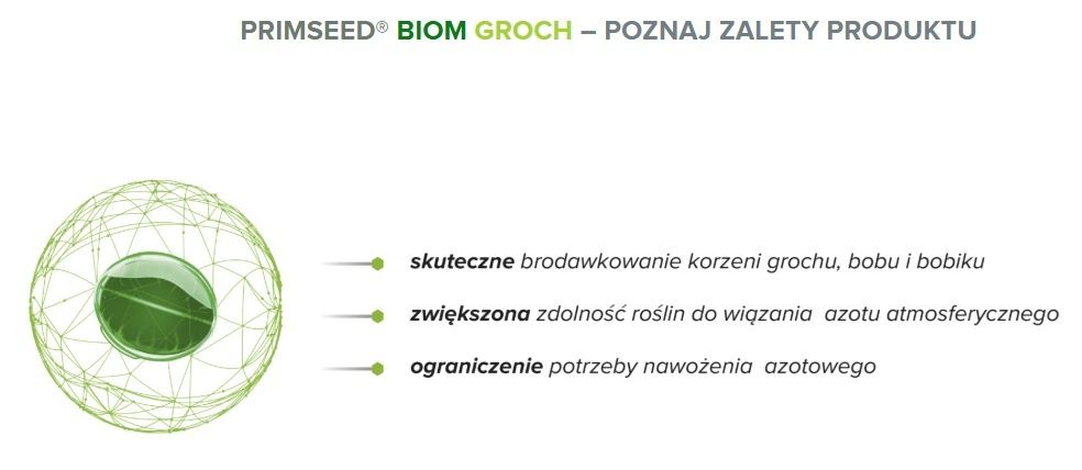 Zalety Primseed Biom Groch Intermag